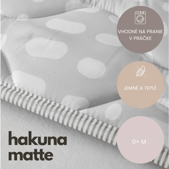 Stilvolle und praktische Matte zum Spielen zu Hause und im Freien.