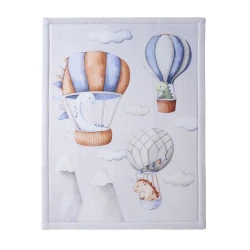 Kinderteppich Dinosaurier-Ballons 1,7 x 1,2 m