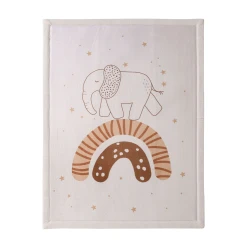 Kinderteppich Regenbogenelefant 1,7 x 1,2 m