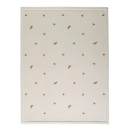 Floral-Kinderteppich für sicheres und komfortables Spielen.