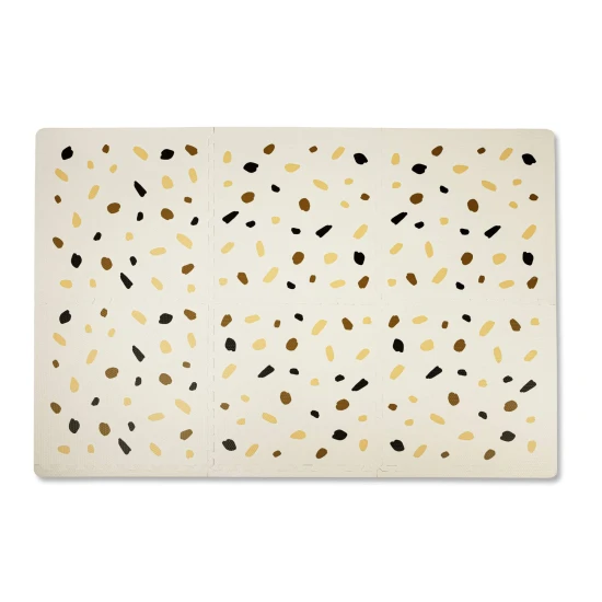 Verspielte und bequeme Puzzlematte zum Spielen und Klettern.