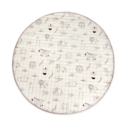 Spielmatte gesteppt Safari Animals 1.5 m