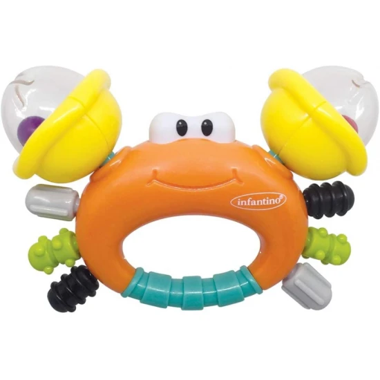Infantino Rassel Krabbe