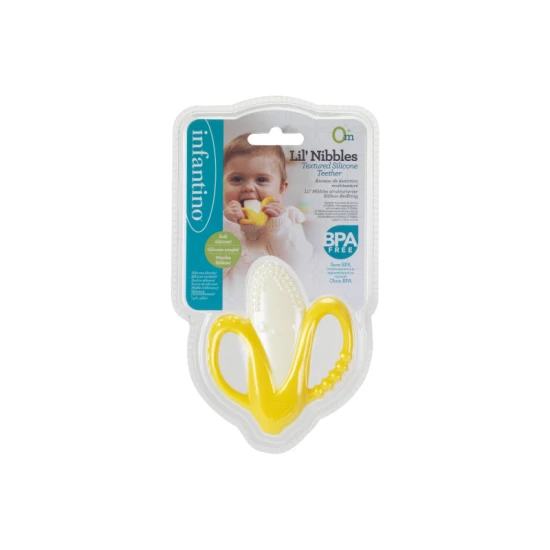 Infantino Silikon-Beißring Banane