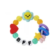 Infantino Silikon-Beißring Friendship BFF