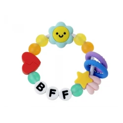 Infantino Silikon-Beißring Friendship BFF