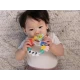 Infantino Silikon-Beißring Friendship BFF