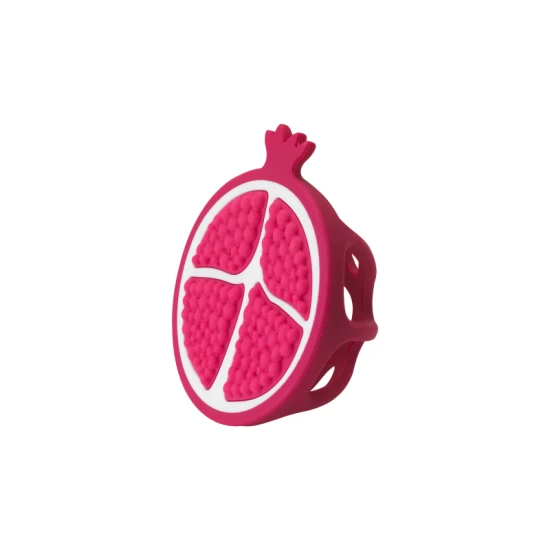 Infantino Silikon-Beißring Granatapfel