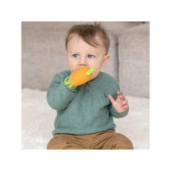 Infantino Silikon-Beißring Handy Dandy