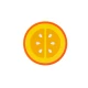 Infantino Silikon-Beißring Orange