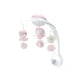 Infantino Musik-Karussell mit Projektion 3in1 Dusty Pink