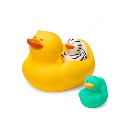 Infantino Ente mit Küken für die Badewanne