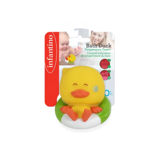 Infantino Ente mit Temperatursensor für die Badewanne