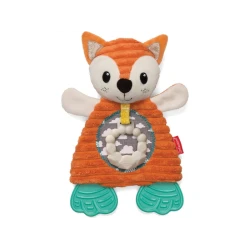 Kuscheltier Fuchs mit Beißringen
