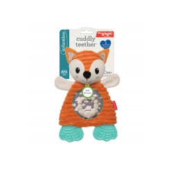 Kuscheltier Fuchs mit Beißringen