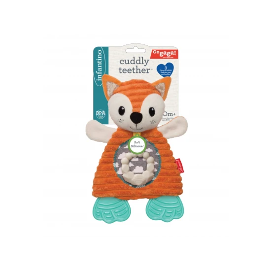 Infantino Kuscheltier Fuchs mit Beißringen