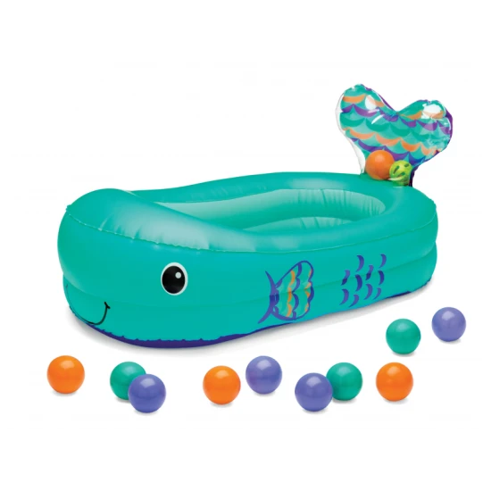 Infantino Aufblasbare Babywanne Wal