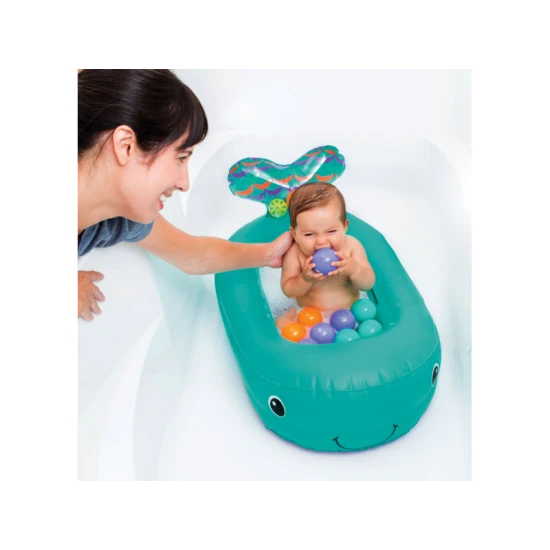 Infantino Aufblasbare Babywanne Wal