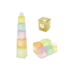 Infantino Set aus Stapelbechern und Bällen
