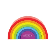 Infantino Stapelspielzeug Regenbogen Magic Rainbow