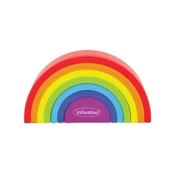 Infantino Stapelspielzeug Regenbogen Magic Rainbow