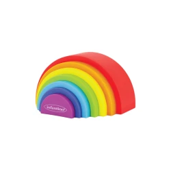 Infantino Stapelspielzeug Regenbogen Magic Rainbow