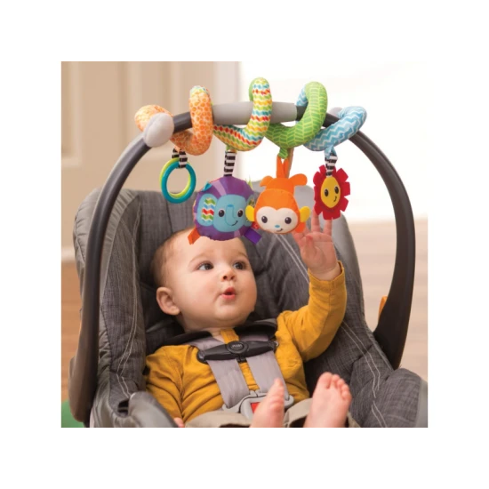 Infantino Spirale Dschungel (Kinderwagenspielzeug)
