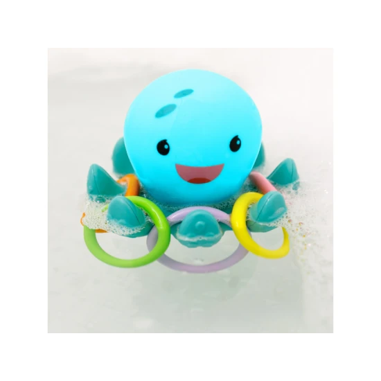 Infantino Leuchtender Oktopus mit Ringen für die Badewanne
