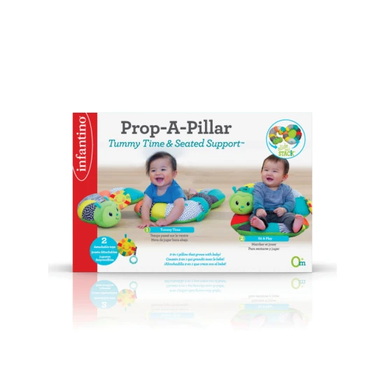 Infantino Bauchlage-Kissen 2in1 Raupe Infantino Bauchlage-Kissen 2in1 Raupe