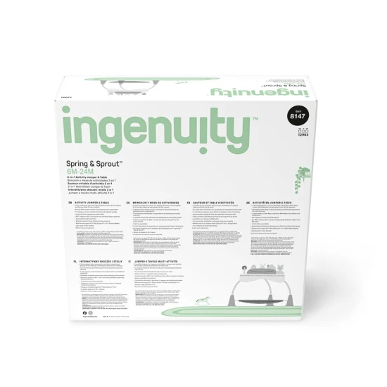 Aktivitätscenter 2-in-1 Spring&Sprout™ 6M+ bis 11 kg Ingenuity 12903-1