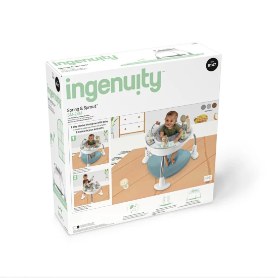 Aktivitätscenter 2-in-1 Spring&Sprout™ 6M+ bis 11 kg Ingenuity 12903-1