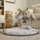 Doppelseitige Spieldecke Elephant March™ 0M+ Ingenuity 17412-2
