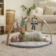 Doppelseitige Spieldecke Elephant March™ 0M+ Ingenuity 17412-2