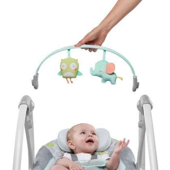 Schaukelwippe mit Melodie Hoots&Hugs 0M+ bis 9 kg Schaukelwippe mit Melodie Hoots&Hugs 0M+ bis 9 kg Ingenuity 10247-3