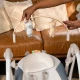 Umwandelbare Schaukel mit Melodie Swing 'n Go Chambray 0M+ bis 9kg Ingenuity 16925-1