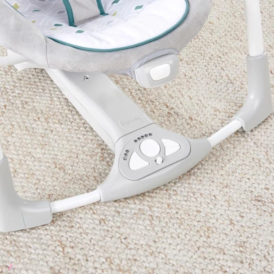 Umwandelbare, vibrierende Schaukel mit Melodie Nash 2-in-1, 0M+ bis 9 kg Umwandelbare, vibrierende Schaukel mit Melodie Nash 2-in-1, 0M+ bis 9 kg Ingenuity 12055-1