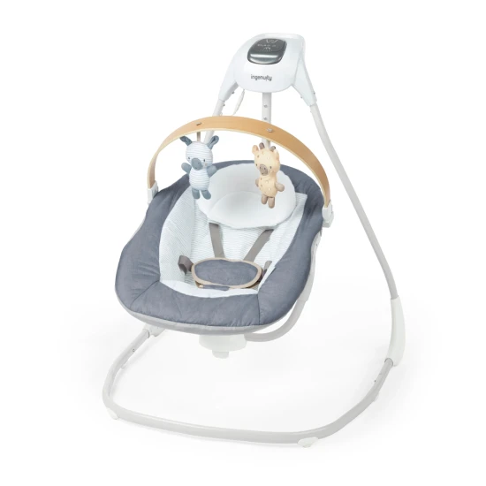 Wippende Musikschaukel Chambray 0M+, bis 9 kg Wippende Musikschaukel Chambray 0M+, bis 9 kg Ingenuity 16927-1