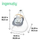 Wippende Musikschaukel Chambray 0M+, bis 9 kg Wippende Musikschaukel Chambray 0M+, bis 9 kg Ingenuity 16927-1