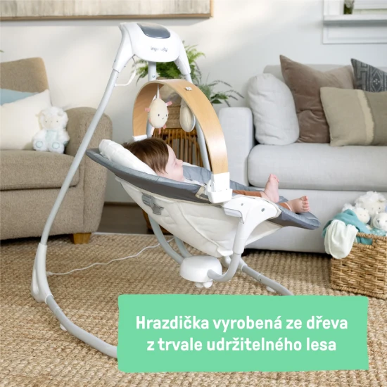Wippende Musikschaukel Parker™ 0M+, bis 9 kg Ingenuity 16926-1