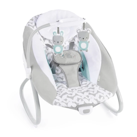 Große Schaukel mit vibrierender Wippe und Melodie USB 2-in-1 Raylan 0M+ bis 9 kg Große Schaukel mit vibrierender Wippe und Melodie USB 2-in-1 Raylan 0M+ bis 9 kg Ingenuity 11791-1