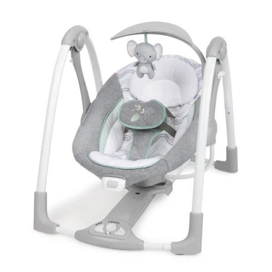 Große Schaukel mit vibrierender Wippe und Melodie USB 2-in-1 Raylan 0M+ bis 9 kg Große Schaukel mit vibrierender Wippe und Melodie USB 2-in-1 Raylan 0M+ bis 9 kg Ingenuity 11791-1