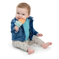 Beißhandschuh Fuchs Kitt orange BPA-frei 3M+