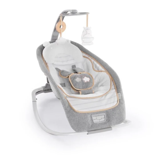 Vibrierende Wippe mit Melodie Boutique 0M+ bis 18 kg Vibrierende Wippe mit Melodie Boutique 0M+ bis 18 kg Ingenuity 10986-3n