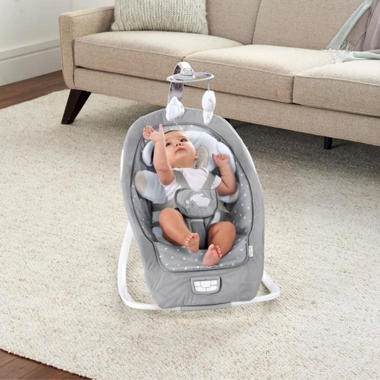 Vibrierende Wippe mit Melodie Cuddle Lamb 0M+ bis 18 kg, 2019 Ingenuity 12118-3