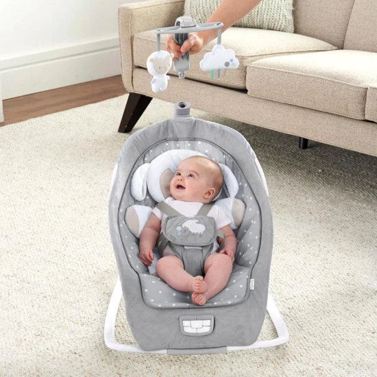 Vibrierende Wippe mit Melodie Cuddle Lamb 0M+ bis 18 kg, 2019 Ingenuity 12118-3