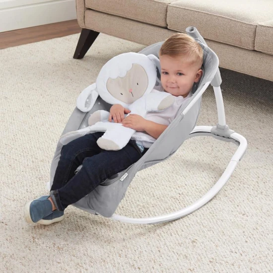 Vibrierende Wippe mit Melodie Cuddle Lamb 0M+ bis 18 kg, 2019 Ingenuity 12118-3
