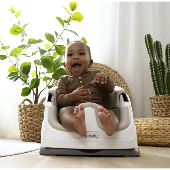 2-in-1-Sitzverkleiner für Stühle Baby Base Cashmere 6M+ bis 15 kg 2-in-1-Sitzverkleiner für Stühle Baby Base Cashmere 6M+ bis 15 kg Ingenuity 10678-2