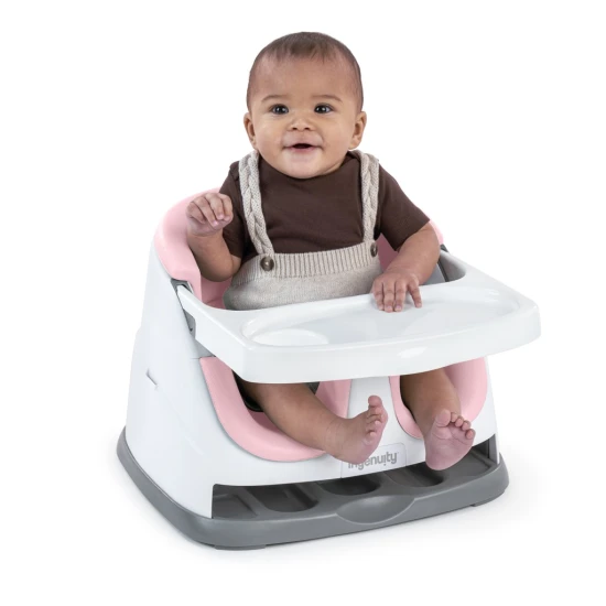 2-in-1-Sitzverkleiner für Stühle Baby Base™ Peony 6M+ bis 15 kg Ingenuity 16726-2