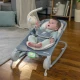 Vibrierende Massagewippe mit Melodie Happy Belly™ Rock-to-Bounce Parker™ 0M+ bis 9 kg Vibrierende Massagewippe mit Melodie Happy Belly™ Rock-to-Bounce Parker™ 0M+ bis 9 kg Ingenuity 16853-2