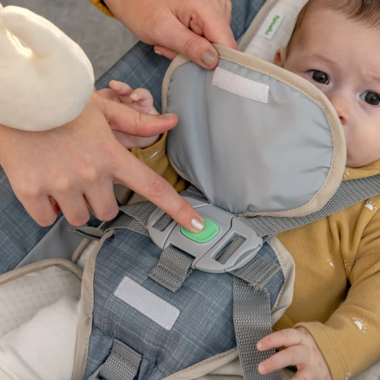 Vibrierende Massagewippe mit Melodie Happy Belly™ Rock-to-Bounce Parker™ 0M+ bis 9 kg Vibrierende Massagewippe mit Melodie Happy Belly™ Rock-to-Bounce Parker™ 0M+ bis 9 kg Ingenuity 16853-2